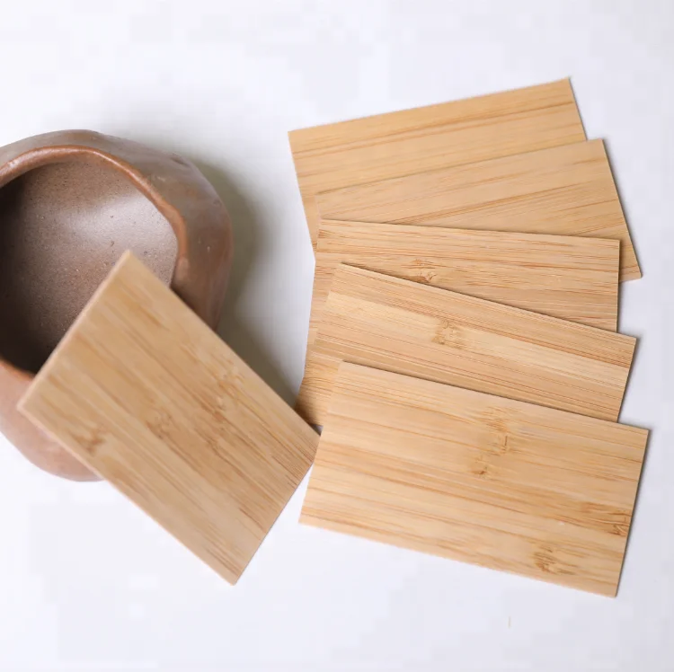 
High Quality Custom Bamboo Wood Business Card 