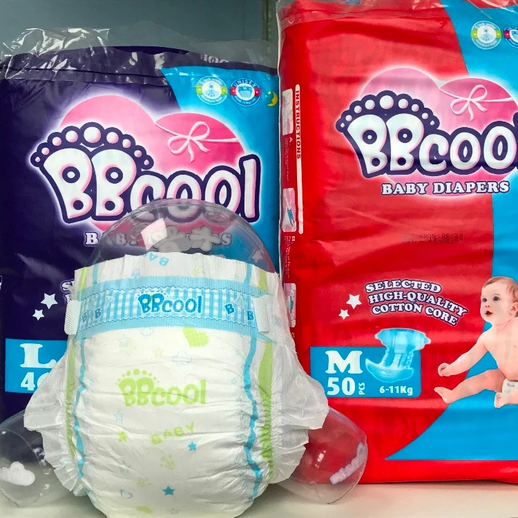 China Diaper Manufacturer 2017 NEW High Absorption Breathable Cheap baby diapers