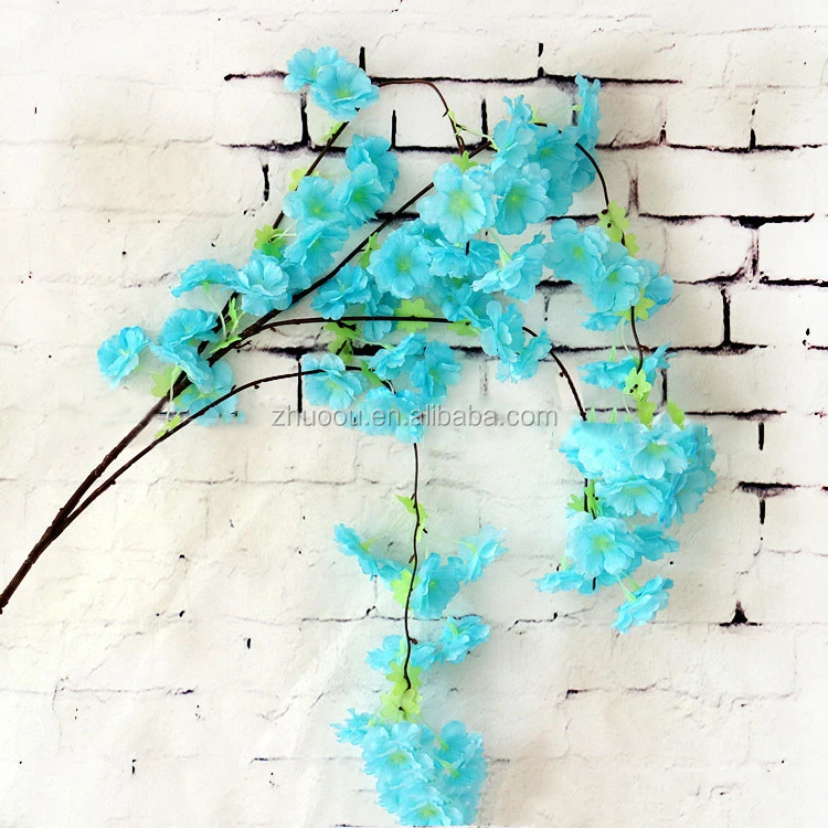 ZERO Artificial Flowers Wedding Decor Cherry Blossom Branch Flowers Fake Flowers Cherry Blossom