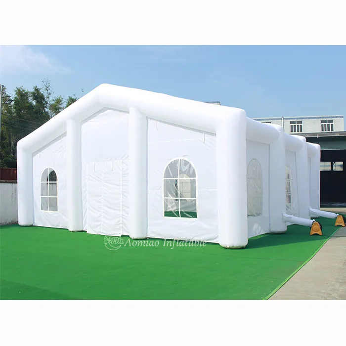 Outdoor giant party equipment inflatable stage tent jumbo inflatable tent for sale