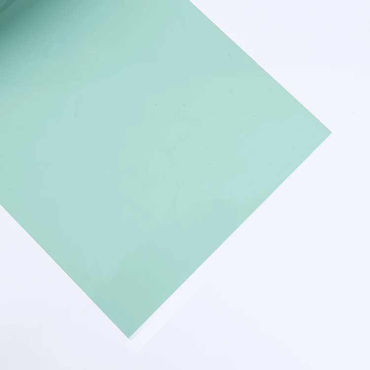 Professional Coating Green Color Adhesive Pet 12 Micron Polyester Transparent Film