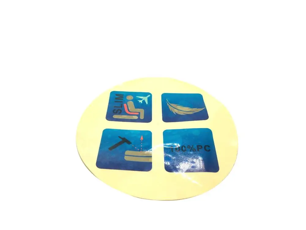 
Custom printing label transparent adhesive sticker 