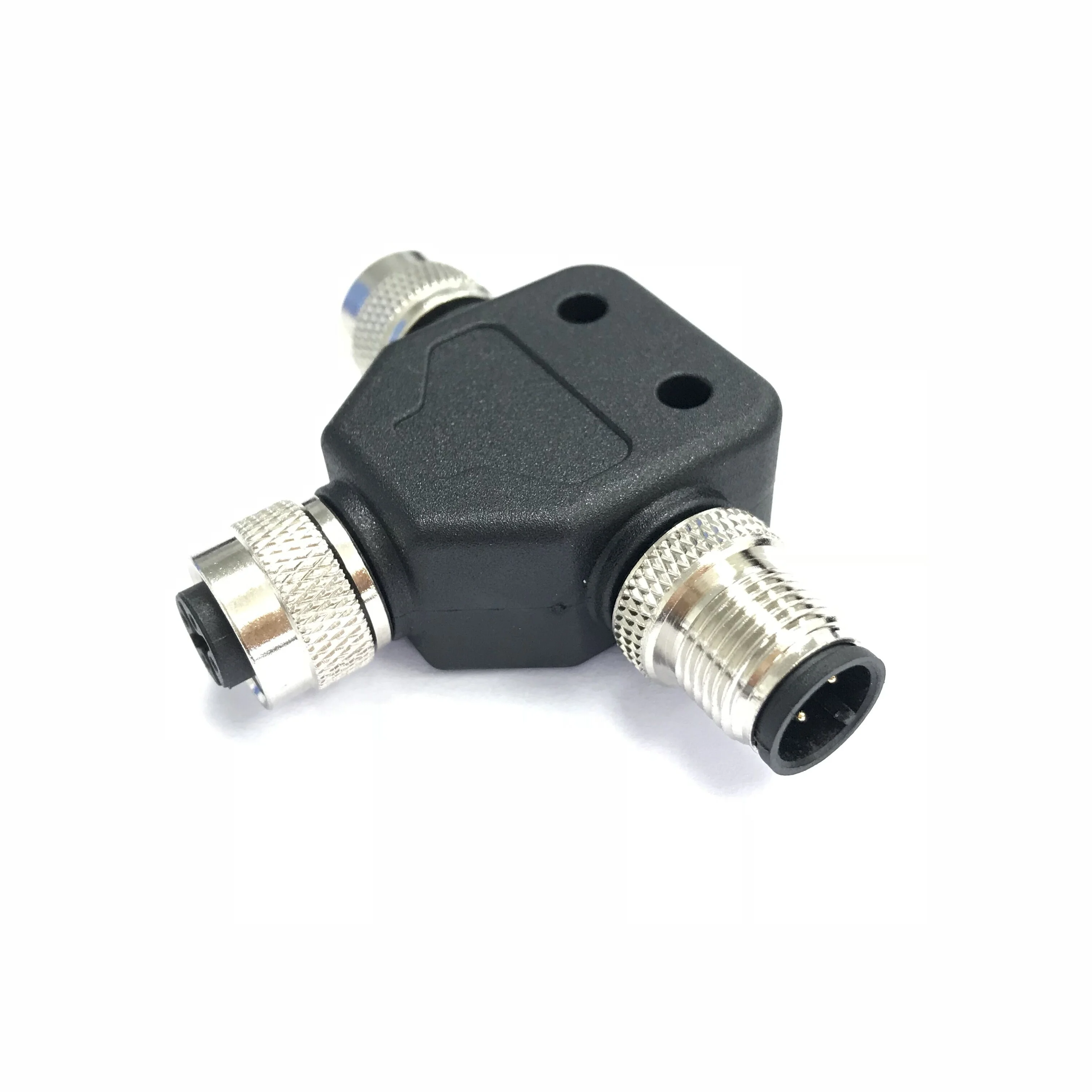M12 Y адаптер мужской женский 5 Pin-код M12 T разъем сплиттер с can-bus