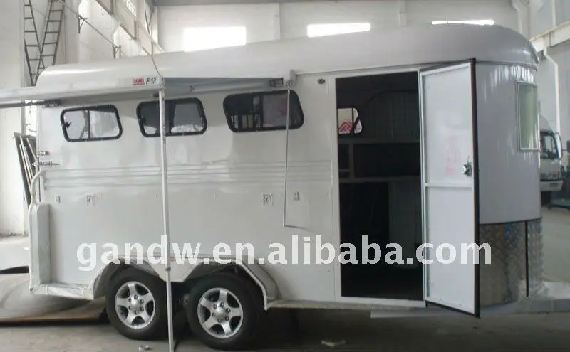 3 Horse Float 3 Horse Trailer 3 Horse Angle Load With Aluminum Awning