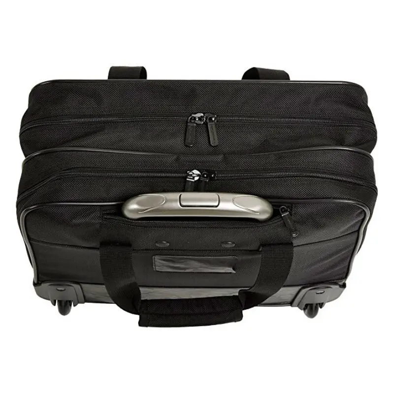 Wheeled briefcase Executive 15.6-Inch Laptop Roller Bag
