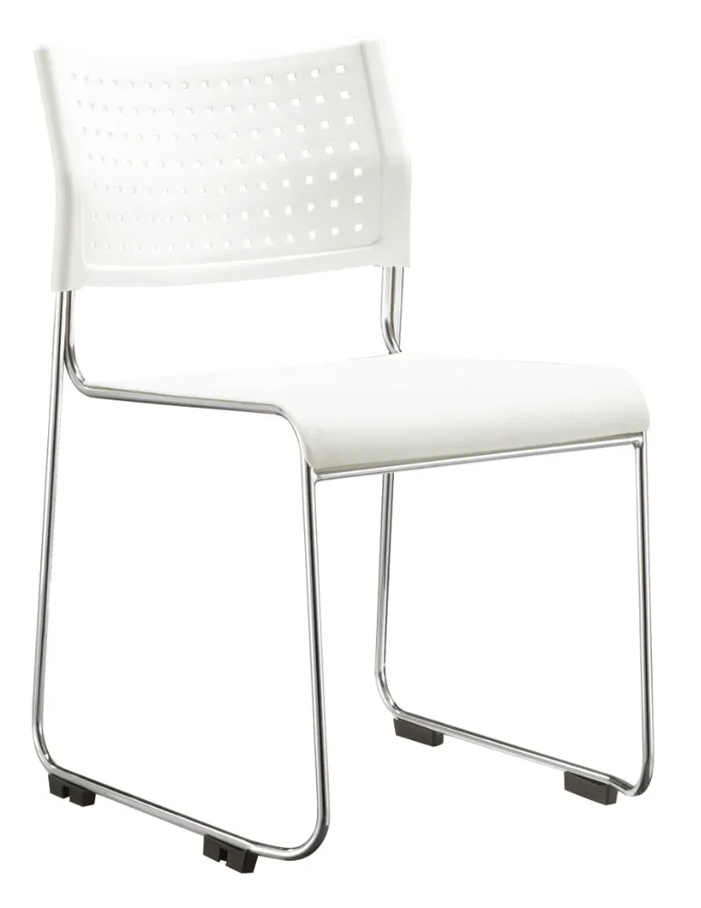 
Stackable plastic meeting chair for conference room/training room 