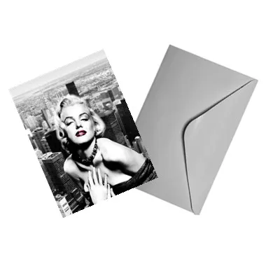 Customize foldable 3d lenticular greeting card  for promotion gift
