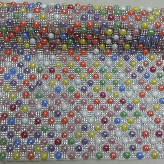 Shininglife Brand multicolor jewelry self adhesive sticker gemstone beads