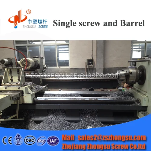 Micro Extruder Screw/PVC Pipe Machine Single Screw Barrel