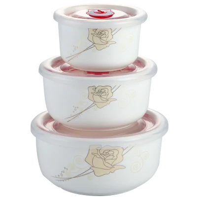 Ceramic Fresh Bowl mixing bowl Custom Logo good Sealing Performance