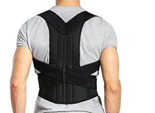 Women and Men Back Brace Lumbar Support Back and Shoulder Brace Posture Corrector