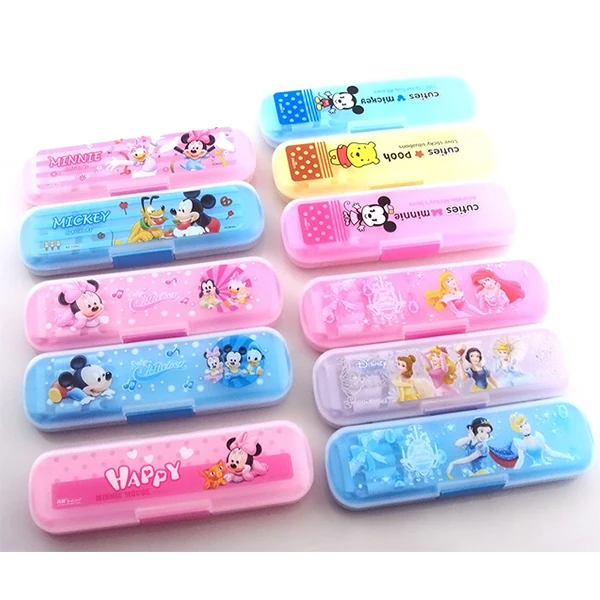 PP transparent simple pencil case for promotion & student item