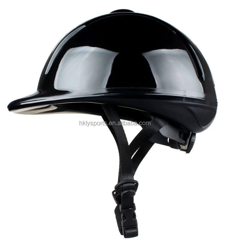 Kids Adult Black Adjustable horse equipment equestrian helmet