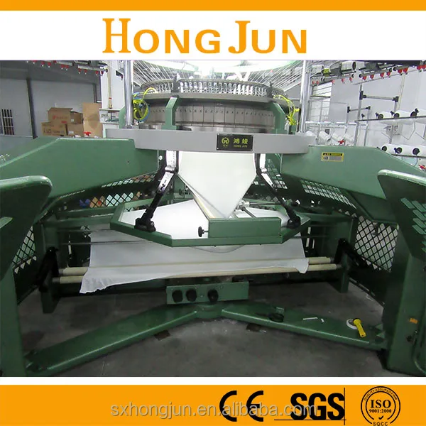 
 Круглая вязальная машина Hongjun с открытой шириной  