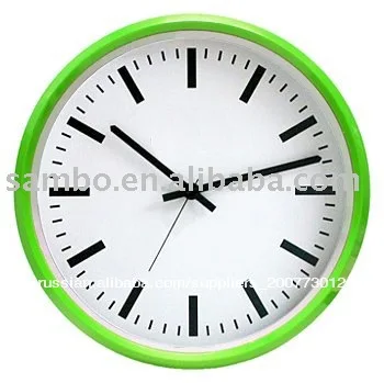 круглые настенные часы для подарка пункта clock