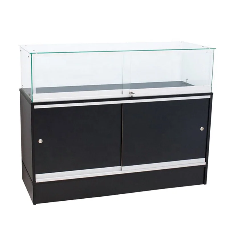 China manufacturer glass display cases for retail displays