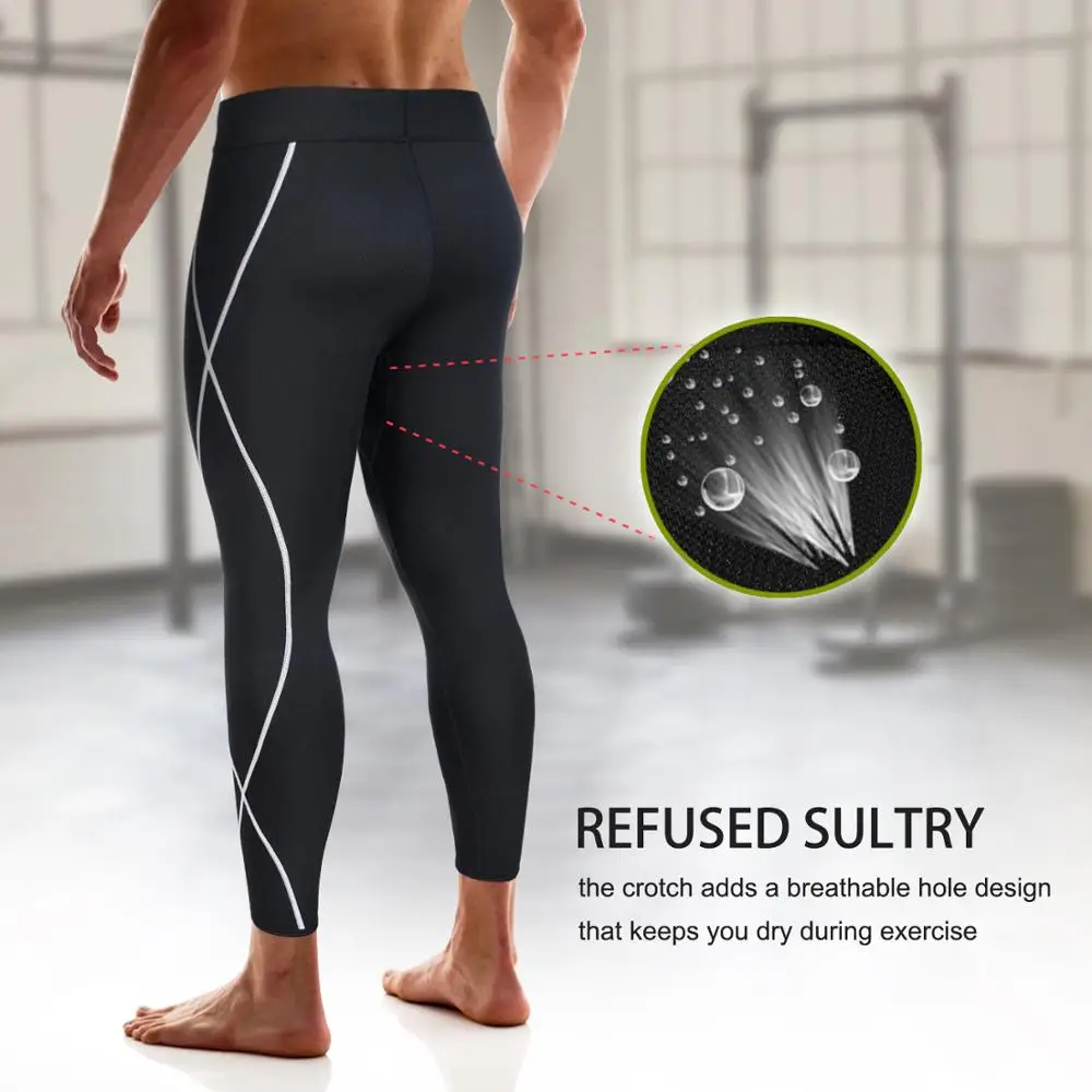 Men Clothing Diving Hot Pants High Waist Wetsuit Pants Neoprene Hot Sweat Weight Loss Sauna Pants