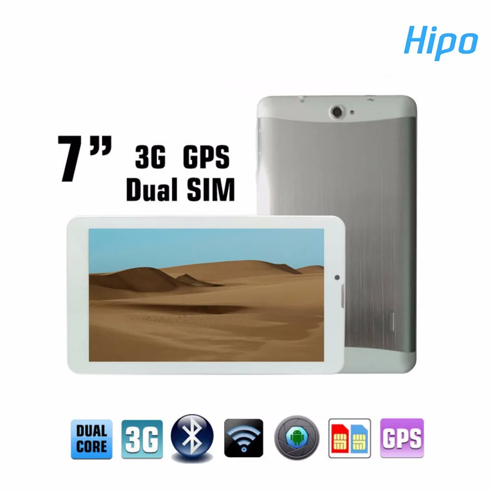 HIPO 2018 дешевые 7 дюймов построен в 2g GPS 3G WiFi вызова малых планшетный ПК смарт-телефон с высоким разрешением