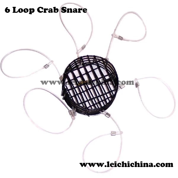 folding fishing wire 6 Loop Crab Snare