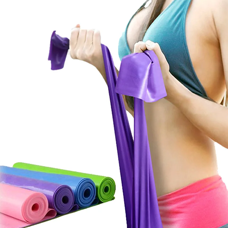 Wholesale Natural Latex Make Your Own Fitness Elastic Yoga Resistance Loop Exercise Bands