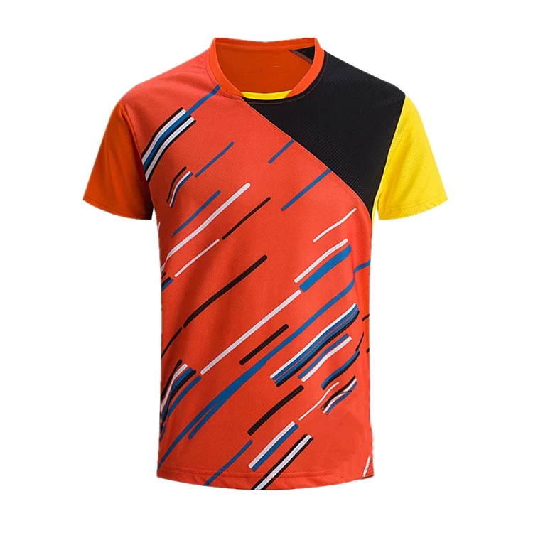 New design sublimation badminton jersey custom badminton uniform jersey