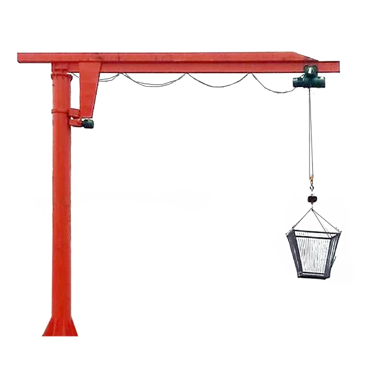 High Load Cantilever Type 2 Ton Jib Crane For Glass And Natural Stone Machinery