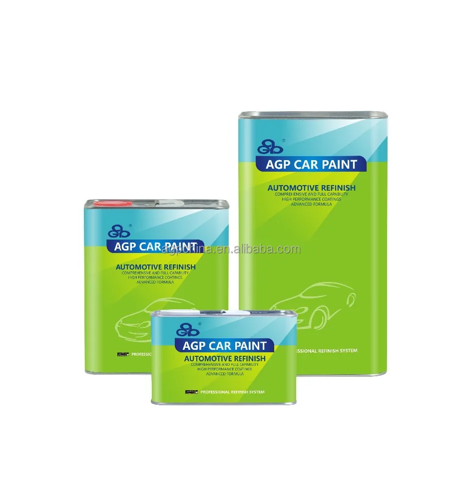 
Popular 2k Transparent Car Thinner Automotive Paint Liquid Coating 