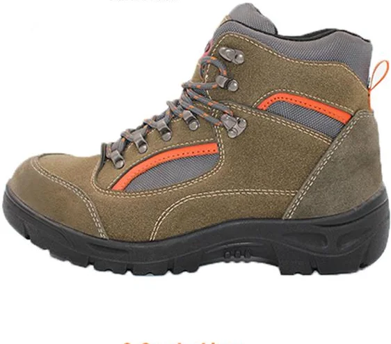 High Top Plastic Toe Insulated Work Boots Safety Shoes