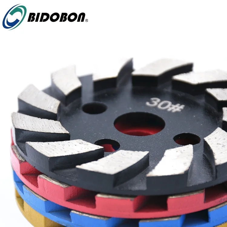 100mm 4inch Diamond Grinding Cup disc wheel  for concrete floor