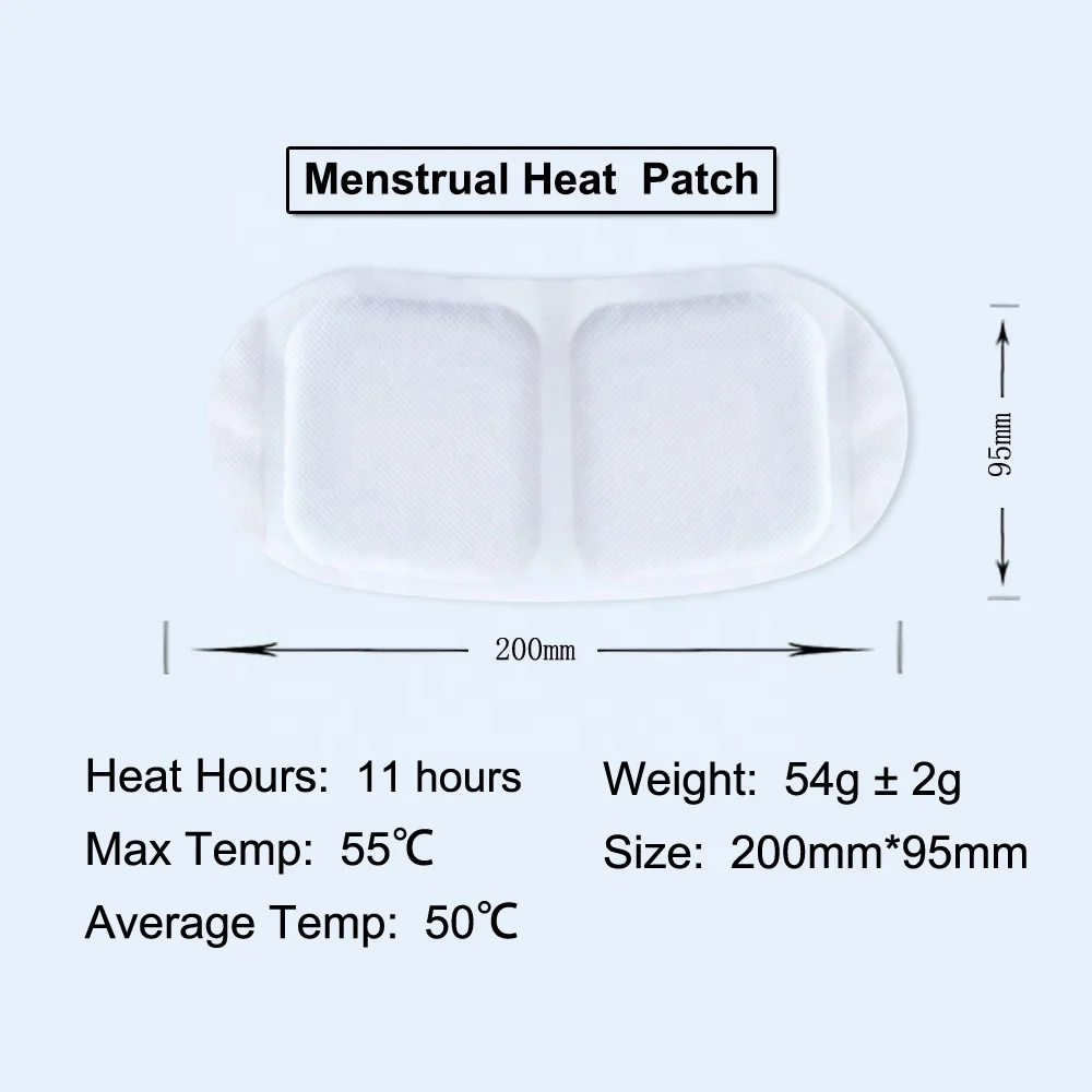 12-Hour Menstrual Cramp Pain Relief Heat Pad Hot Pad for Menstrual Cramp-Healthcare Supply