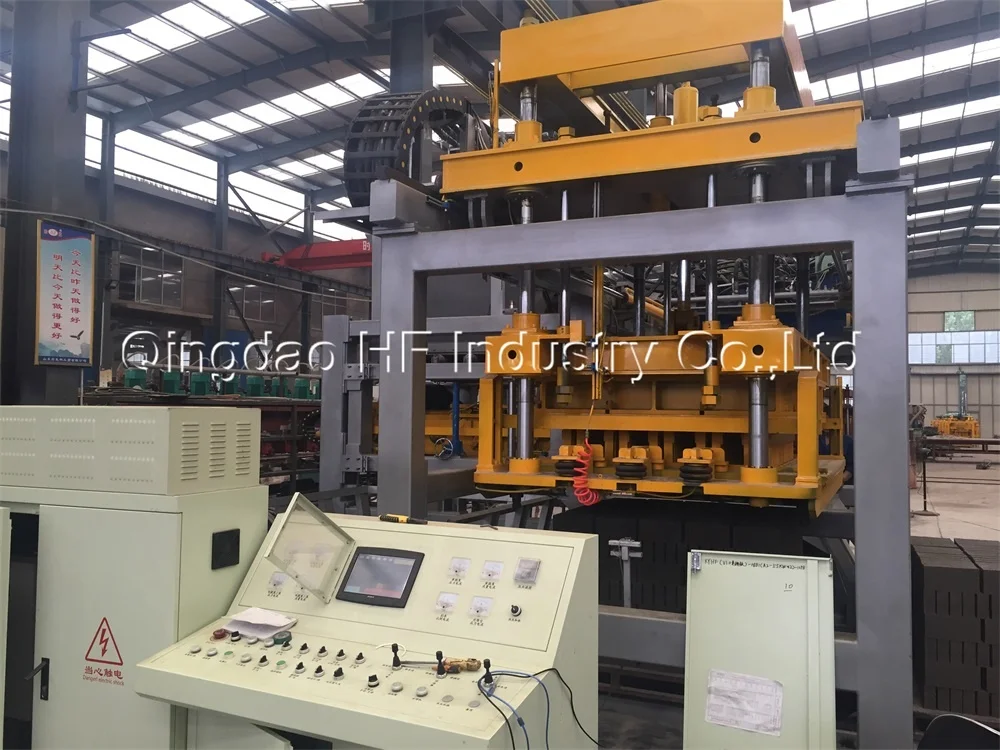 FREE BLOCK PALLET BLOCK MACHINERY QT18-15 automatic concrete cement solid hollow paver block making machine