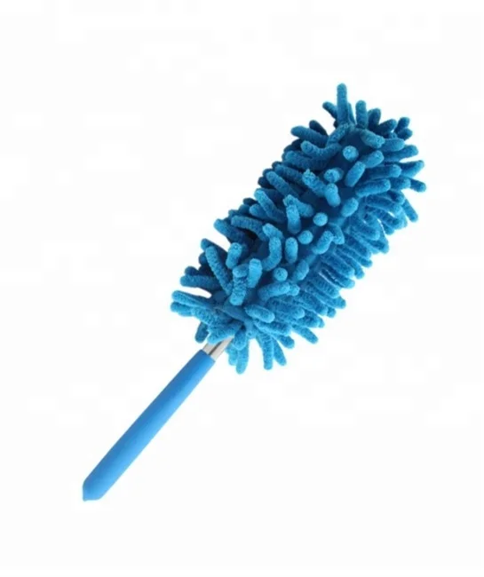 Telescopic Stainless Steel Handle Microfiber Duster From 25 cm to 70cm