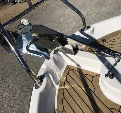 mirror polish stainless steel delta anchor, delta style anchor