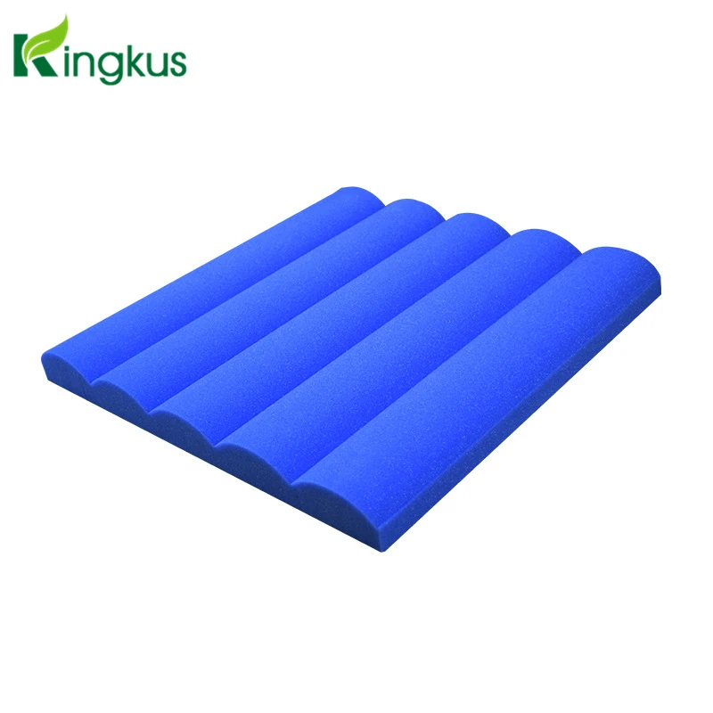 Echo control ceiling foam panel ecco polyester fiber easy acoustic pyramid