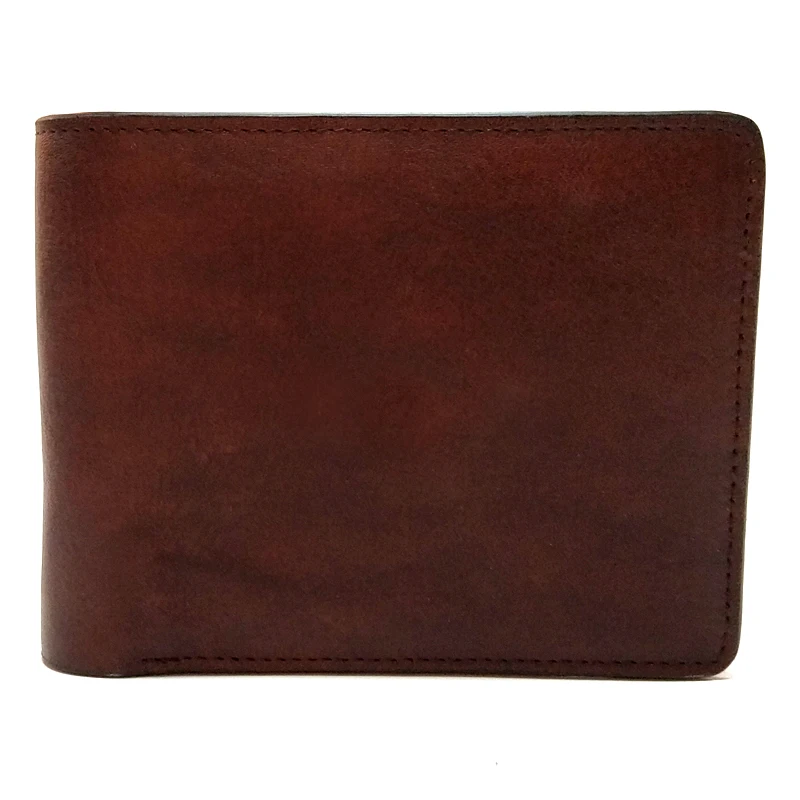 Men wallet coin leather money clip wallet weave wallet