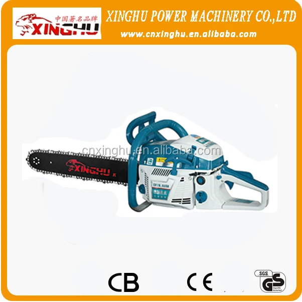 Tree machine xh5800 Gasoline Chain Saw 58cc factory low price/SLW CHIAN SAW