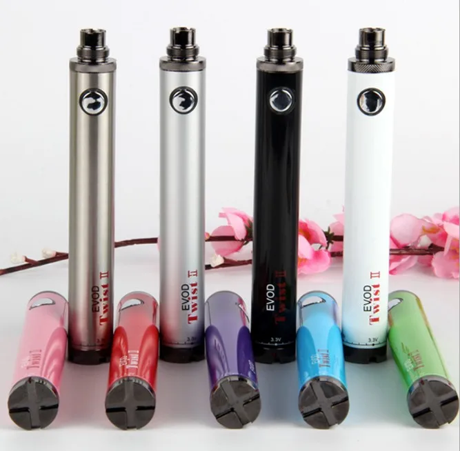 
CE4 E cigarette Ego evod twist 2 battery wholesale variable voltage battery 