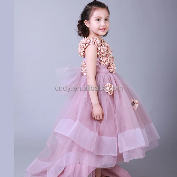Flower Girl Dresses for Wedding Fluffy Lovely Kids Girl Ball Gown Party Communion Pageant Dress