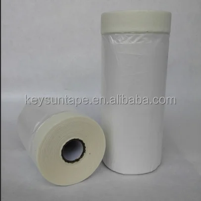 
Cheap china supplier pre-taped drop masking film 