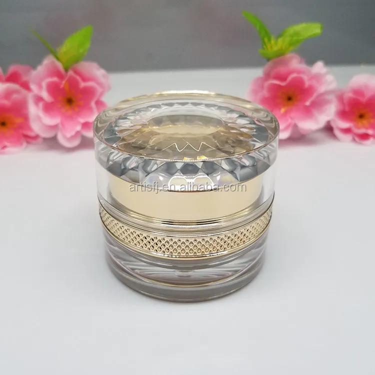 
Various size empty acrylic airless cosmetic packaging bottle plastic jar for skin care 
