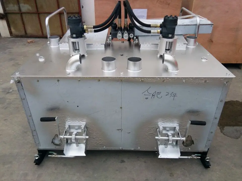 LXD500 hydraulic double cylinder thermoplastic preheater applied for underground parking lot