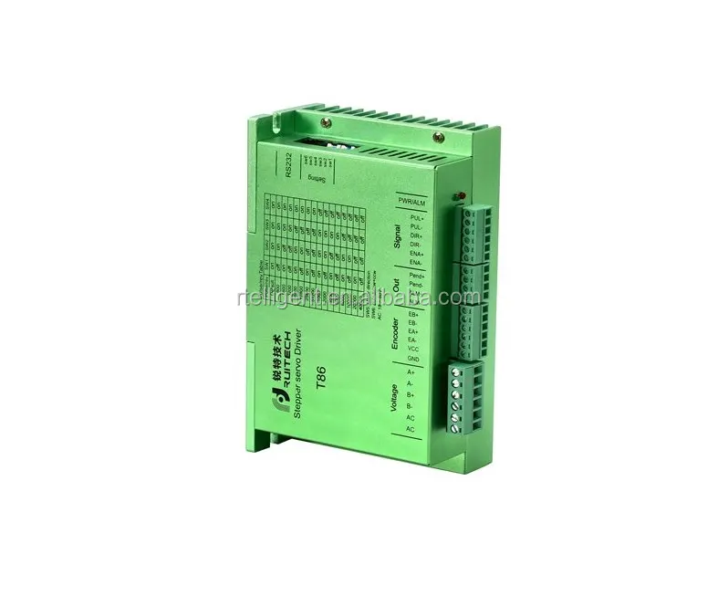 Двухфазный гибридный шаговый драйвер с замкнутым контуром T86