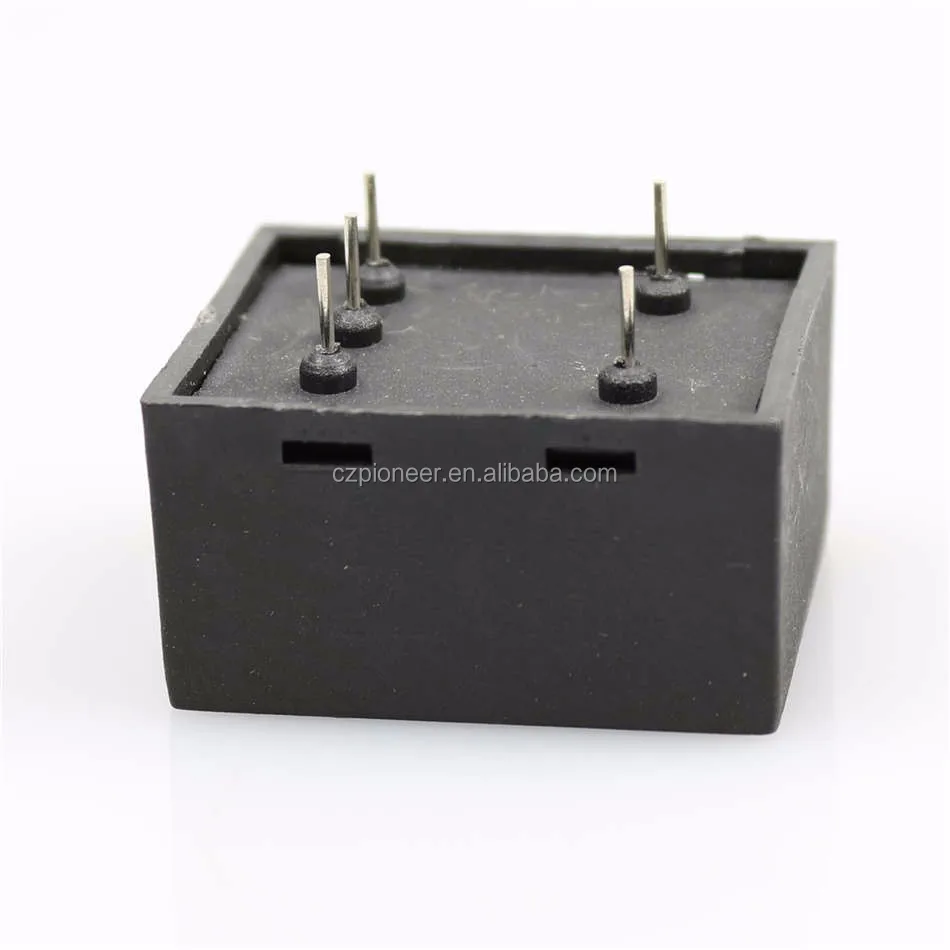 High quality electric black plastic noise emi pin power line filter for pcb