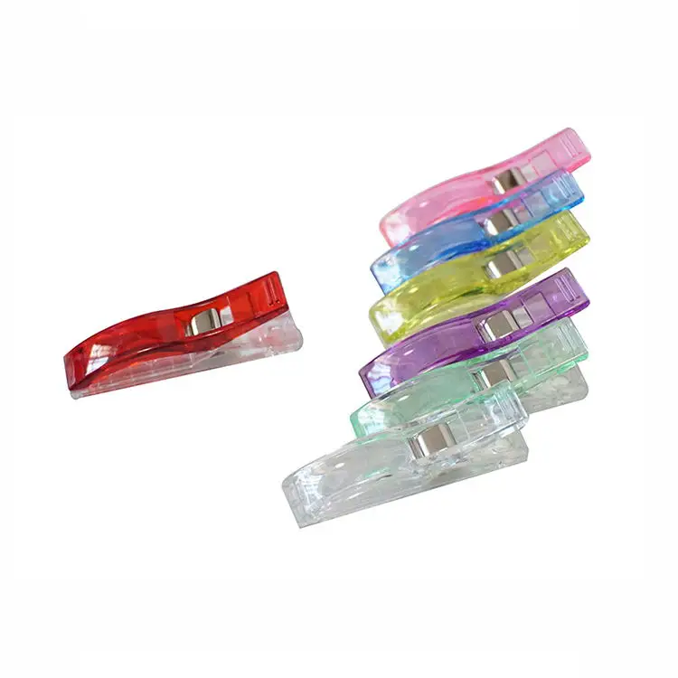 Sewing Craft Quilt Binding Plastic Clips Clamps Pack Storage Plastic Clip
