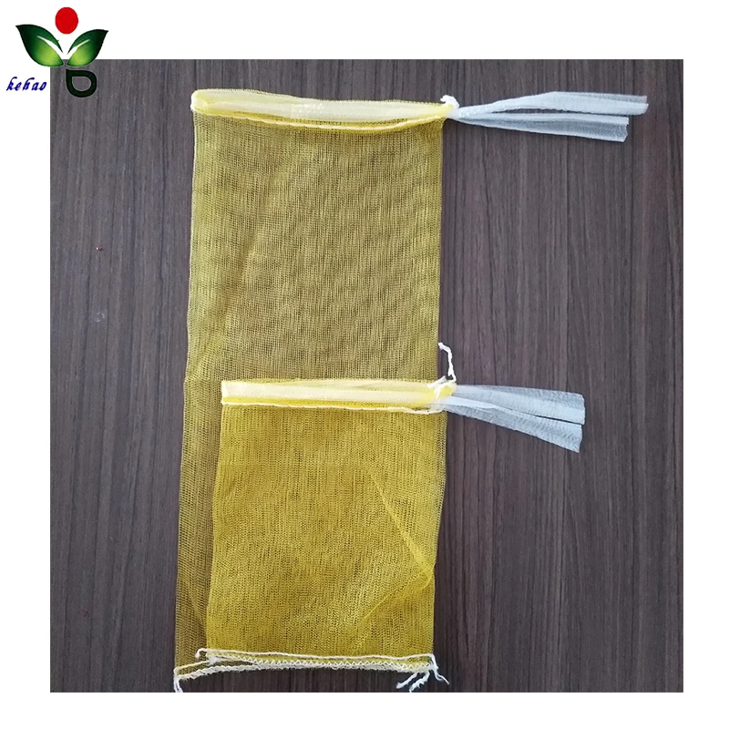 Mesh Drawstring Bag PE Plastic Onion Garlic Potatoes Fruit Shell Bags