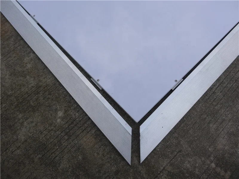 Event stage white glossy disco floor temporary flooring dance flooring