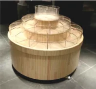 
High quality supermarket bulk food display rack display stand for sale 