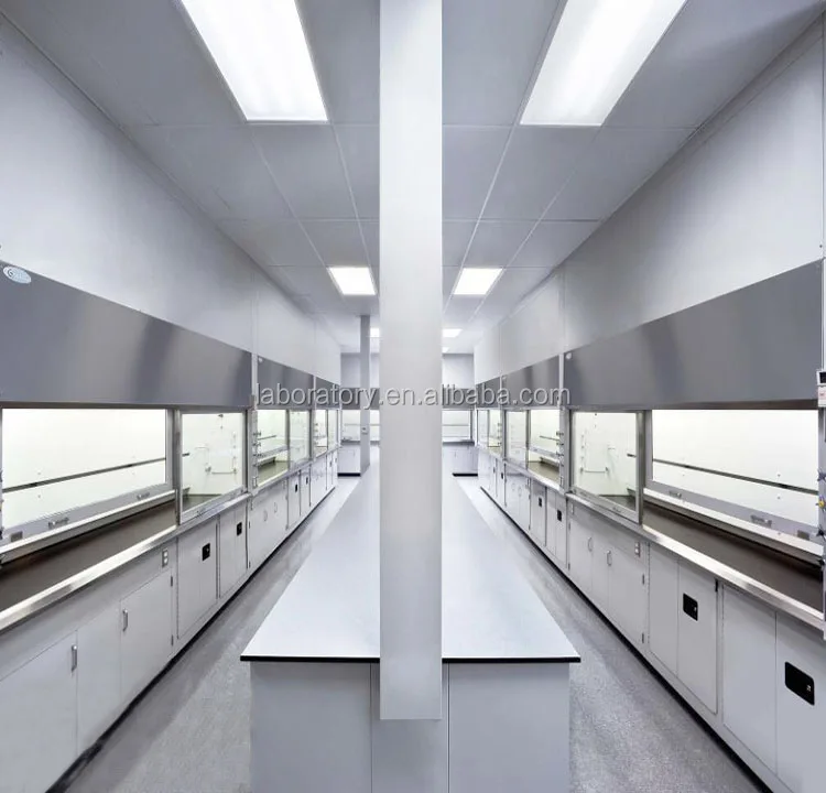 Hot Sale Laminar Flow Cabinet Ductless PP Fume Hoods Resistant to Acid Alkali Anti-Corrosion for Laboratory