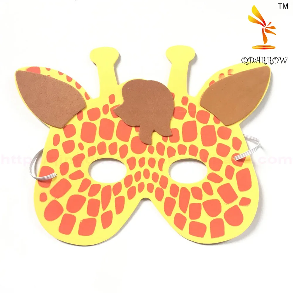 High Quality Giraffe Simple Design Masquerade Party Masks