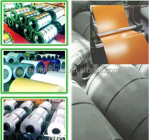 Aluminum coil with Ral colors coating PVDF kynar 500 paints for corrugated sheet